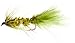 Flies Direct Wooly Bugger Olive Assortment 1 Dozen Trout Fishing Flies, Pack of 12