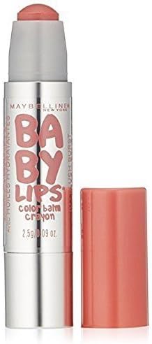 Maybelline Baby Lips Color Balm Crayon, 10 Blush Burst (Pack of 2)