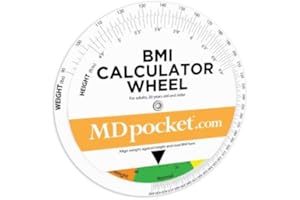 MDPOCKET BMI Calculator Wheel