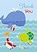 Under the Sea Thank You Note Cards, 8ct