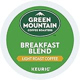 Green Mountain Coffee Roasters Breakfast Blend Single-Serve Keurig K-Cup Pods, Light Roast Coffee, 72 Count