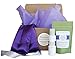 Victoria's Lavender Neck Wrap Gift Set with Bath Salts, Hand & Body Lotion - Skin Care Set & Spa Kits, Bath and Body Products for Women, Beauty Products For Women Made in the USA - Lavender (Set of 3)