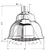 Apthrill 8541795019 Shower Head, Silver