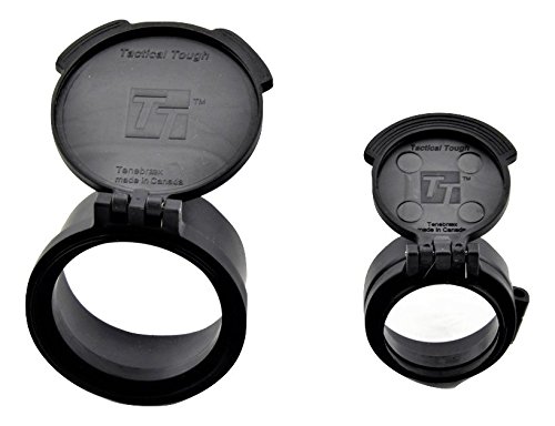 Tract Tactical Tough 50mm Scope Cover Kit - Includes Objective and Eyepiece Flip-open Riflescope Covers - Thumbnail 6