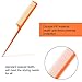 Yaomiao 24 Pcs Rat Tail Combs Bulk Braiding Comb for Woman Parting Combs Hair Colored Teasing Pin Tailcombs Styling Tailcombs with Thin and Long Handle Men Hair Stylist Salon Supplies, 6 Colors