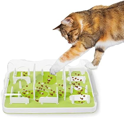 cat puzzle feeder pets at home