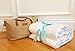 Silk Camel Luxury Comforter Filled with 100% Natural Long Strand Mulberry Silk for Summer - Queen Size