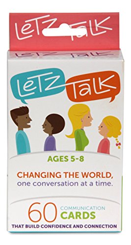 LetzTalk Conversation Starter and Question Cards - Builds Self-Esteem and Confidence - Ages 5-8