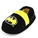 DC Comics Batman Slipper (Toddler/Little Kid),Black/Yellow,Large (9/10 Toddler)