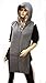 City Hunter H310 6 Ways to wear Hood Scarf Version 2 (Light Grey)