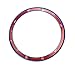 DSYCAR for Jaguar XF XE F-PACE F-TYPE Zinc alloy Car Steering wheel decoration ring sticker Decals - Red -