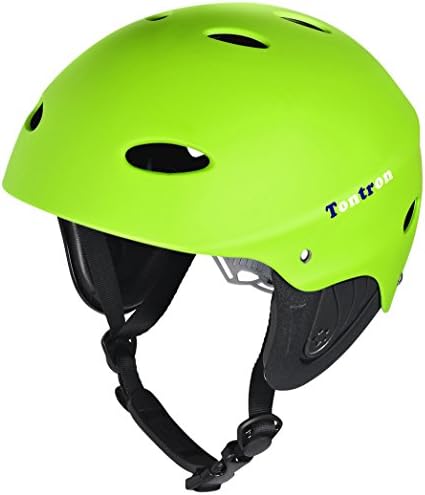 Tontron Comfy Water Helmet (Matte Glass Green, Large)