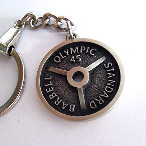 Fitness Keychain Motivation Gift for Personal Coach and