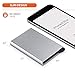 Lungogo RFID Credit Card Holder Minimalist Slim Wallet Front Pocket Card Organizer Automatic Pop Up Design Aluminum Metal Holds 5 Cards (Silver)