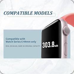 Soseieiu Replacement Battery for Apple Watch Series