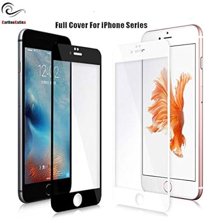 Panzerglas Schutzfolie Film,TOP Full Cover Tempered Glass 9H for iPhone XS Max XR 6 6S 7 7S Plus 10 X 8 4 4S 5 5S 5C SE Scree