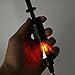 Automotive Battery Tester, 6V/12V/24V Auto Car Truck Wire Piercing Cord Voltage Circuit Tester DC Hook Probe Test Light Pencil with Light Indicator