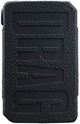 KKmod Silicone Case for VOOPOO Drag Mini, Protective Texture Cover Sleeve Shield for Voopoo Drag Mini 117W TC Mod Kit (Black)