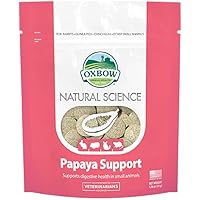 Oxbow Natural Science Papaya Supports Digestive Health in Small Animals 1.16-Oz.