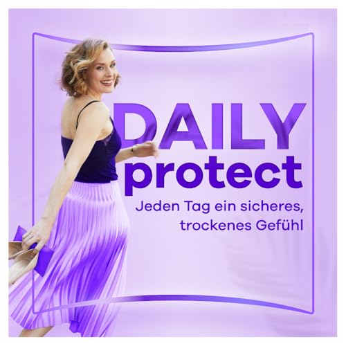 30% Sparen bei Kauf von 3X - Always Daily Protect Slipeinlagen Damen Extra Long (54 Binden), Giga Pack, mit frischem Duft, passend für alle Slipformen, atmungsaktiv, flexibel