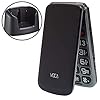 VOCA-V330-3G-Flip-Phone-Voice-Control-Big-Button-Simple-Easy-to-Use-Clamshell-Unlocked-SIM-Free-Senior-Mobile-Phone-Black VOCA Big Button Mobile Phone for Seniors, Clamshell Phone, V330, Unlocked 3G, SOS Button, Speed Dial, and Charging…