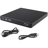 AGPtek Portable Slim USB 2.0 External CD-ROM Drive for All Laptop Notebook