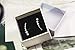 Yolmina Ear Cuff Climber Earrings 7 CZ Cubic Zirconia Crawler Earrings S925 Sterling Silver Hypoallergenic Earring with Gift Box