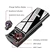 Wireless Earbuds Bluetooth Earbuds True Wireless Earphones IPX6 Waterproof Smart Touch Control Bluetooth 5.0 Stereo Hi-Fi Sound with 8000mAh Charging Case (Black)