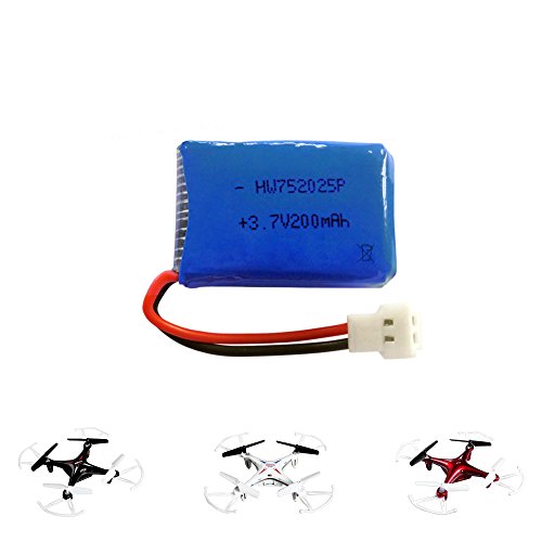 SYMA-37V-200mAh-Akku-Quadcopter-X11-X11C-X13-Drohne-Ersatzteil-Modellbau-Neu