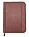 Executive Office Solutions Professional Business Padfolio Portfolio Briefcase Style Organizer Folder with Handles Notepad and 3 Ring Binder Synthetic Leather – Brown (F044)