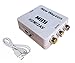 New Wayzon HDMI To RCA Composite AV+ Audio Toslink Spdif Coax Mini Converter For TV/PC/PS3/Blue-Ray DVD 1080P