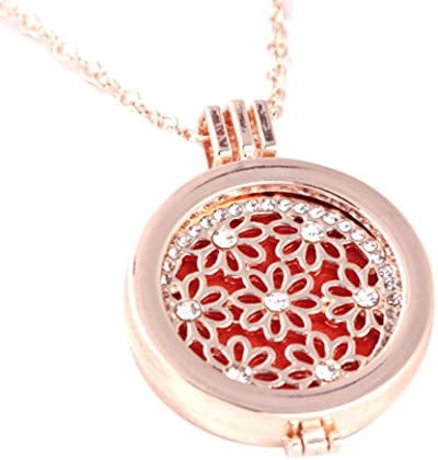 Vintage Necklace,WYTong Sweet-scented Essential Oil Pocket Watch Style Necklace Pendant Chain
