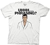 Archer Uhh Phrasing Adult White T-Shirt