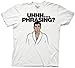 Archer Uhh Phrasing Adult White T-Shirt