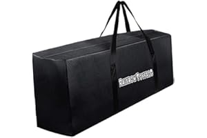 RAINBOW TOYFROG Giant 4 in a Row Connect Game Carrying Duffle Bag - Easy Storage & Transportation for Life Size Jumbo 4 to Score Connect Four Outdoor Board Game (Game Not Included)47"Convas Sport Travel Duffle Bag