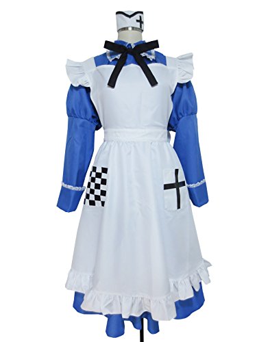 Axis Powers Hetalia UK England Maid Dress Suit Cosplay Costume