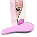Angel Kiss Detangling Brush - Glide the Detangler Brush through Tangled hair - Best Brush/Comb for Women, Girls, Men & Boys, Kids & Children - Use in Wet and Dry Hair - Pink