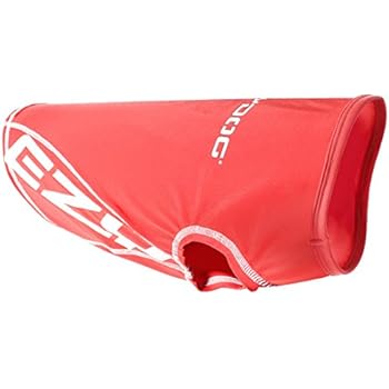 EzyDog Rashguard Vest - Premium Dog Shirt Allowing All-Day Water Use - Tested to Provide 50+ UV Protection - Innovative Design for a Snug, Comfortable Fit (X-Large, Red)