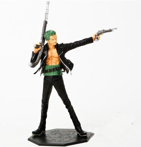 One Piece Roronoa Zoro After 2 Years POP with 3 gun new in box 28cm OP 021 Free Shipping