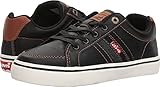 Levi's Shoes Baby Boy's Turner Nappa (Toddler/Little Kid/Big Kid) Black/Tan 11 M US Little Kid