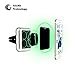 Universal Car Magnetic Air Vent Holder Mount with Improved Attachment Design and Stronger Magnetic Force for Smartphones iPhone 7 Plus and Mini Tablets(Silver & Black)