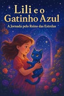 Livro Lili e o gatinho azul: a jornada pelo reino das estrelas