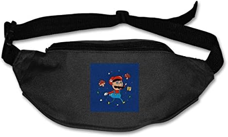 Fanny Pack For Women Men Butt Why Su-per Ma-rio Waist Bag Pouch Travel Pocket Wallet Bum Bag For Running Cycling Hiking Workout