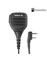 Radioddity RD-203 - Micrófono para altavoz remoto GD-77S GD 77 BaoFeng RD-5R DMR UV5RX3 UV-5R UV-5R EX TYT WouXun Kenwood Radio Walkie Talkie, UV5RTP GT-3TP GT-5TP BF-F8HP UV-82HP UV8000E