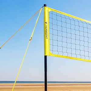 Vermont Portable Volleyball Sets [Beach or Standard] | Volleyball Training Equipment – Volleyball Posts, FIVB Nets, Guy…