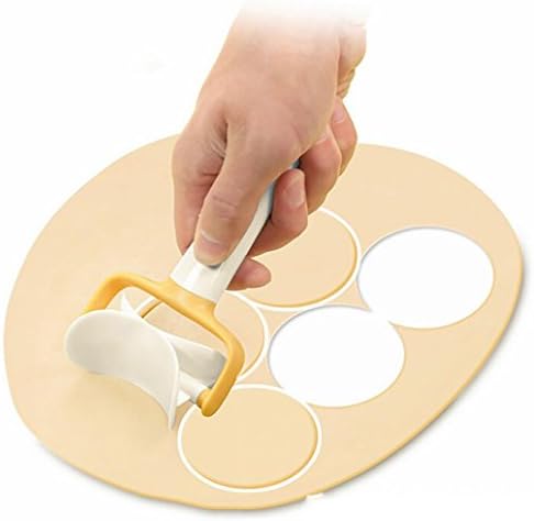 UMFun Cookie Round Rolling Biscuit Cutting Pastry Blade Dough Circle Cutter 17x9cm