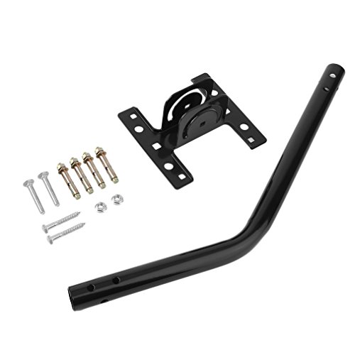 Antenna Mount Pole,Adjustable Attic Antenna Mount- Universal 18" J Pole for Outdoor TV Antenna Mounting Pole Universal Mount Brackets