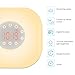 AMIR Wake-Up Light, Sunrise Simulation Alarm Clock, Nature Night Light, 5 Colors Atmosphere Lamp, 3 Brightness Bedside Lamp, Morning Wake-Up Alarm Light with Nature Sounds & FM Radio - Touch Control
