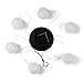 Easest Changing Colors Solar Power Mobile Wind Chime Spinner Lights Waterproof Windchime Outdoor Decorative Mobiles Hanging Ball Solar LED Lights for Patio, Yard,Garden,Pathway Lighting Decoration