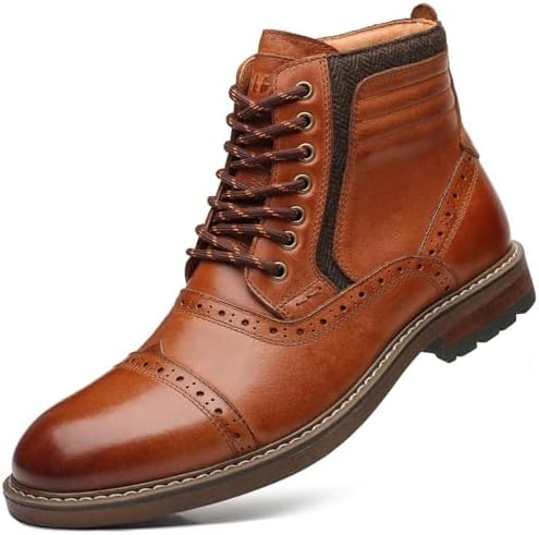 Amazon.com | Arkbird Chelsea Ankle Boots for Men Genuine  display picture 3